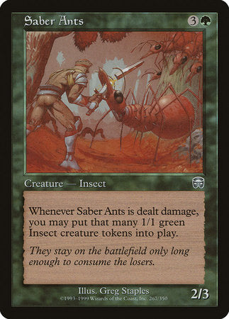 Saber Ants [Mercadian Masques] | Eastridge Sports Cards & Games