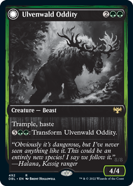 Ulvenwald Oddity // Ulvenwald Behemoth [Innistrad: Double Feature] | Eastridge Sports Cards & Games