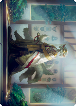 Light-Paws, Emperor's Voice Art Card [Kamigawa: Neon Dynasty Art Series] | Eastridge Sports Cards & Games