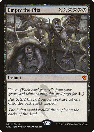 Empty the Pits [Khans of Tarkir] | Eastridge Sports Cards & Games
