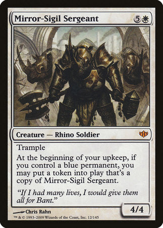 Mirror-Sigil Sergeant [Conflux] | Eastridge Sports Cards & Games
