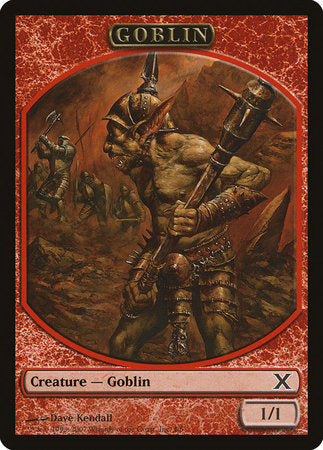 Goblin Token [Tenth Edition Tokens] | Eastridge Sports Cards & Games