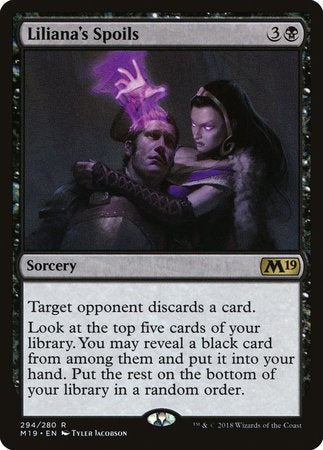 Liliana's Spoils [Core Set 2019] | Eastridge Sports Cards & Games