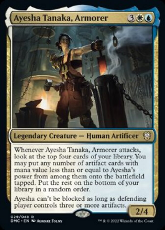 Ayesha Tanaka, Armorer [Dominaria United Commander] | Eastridge Sports Cards & Games