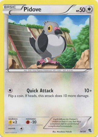 Pidove (14/30) [Black & White: Trainer Kit - Zoroark] | Eastridge Sports Cards & Games