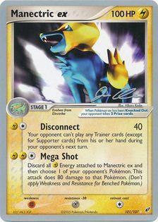 Manectric ex (101/107) (Mewtrick - Jason Klaczynski) [World Championships 2006] | Eastridge Sports Cards & Games