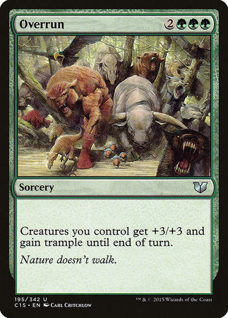 Overrun [Commander 2015] | Eastridge Sports Cards & Games
