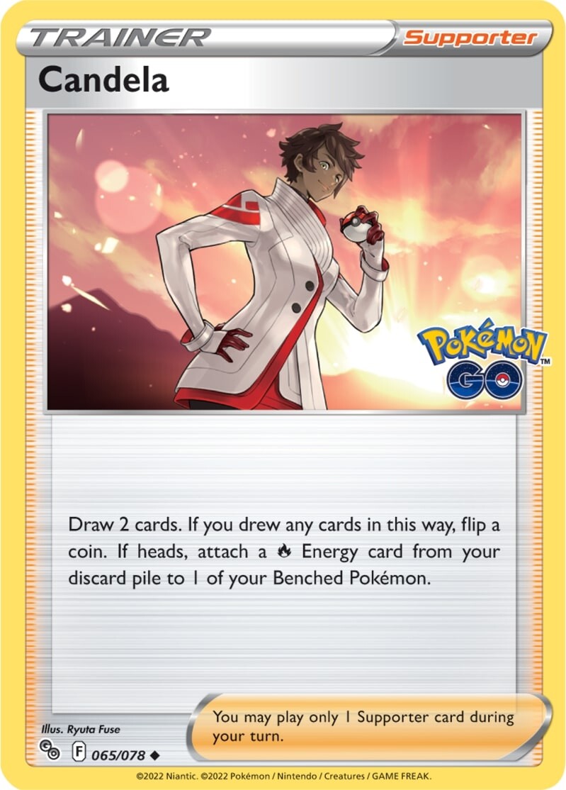 Candela (065/078) [Pokémon GO] | Eastridge Sports Cards & Games