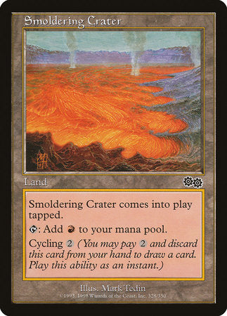 Smoldering Crater [Urza's Saga] | Eastridge Sports Cards & Games