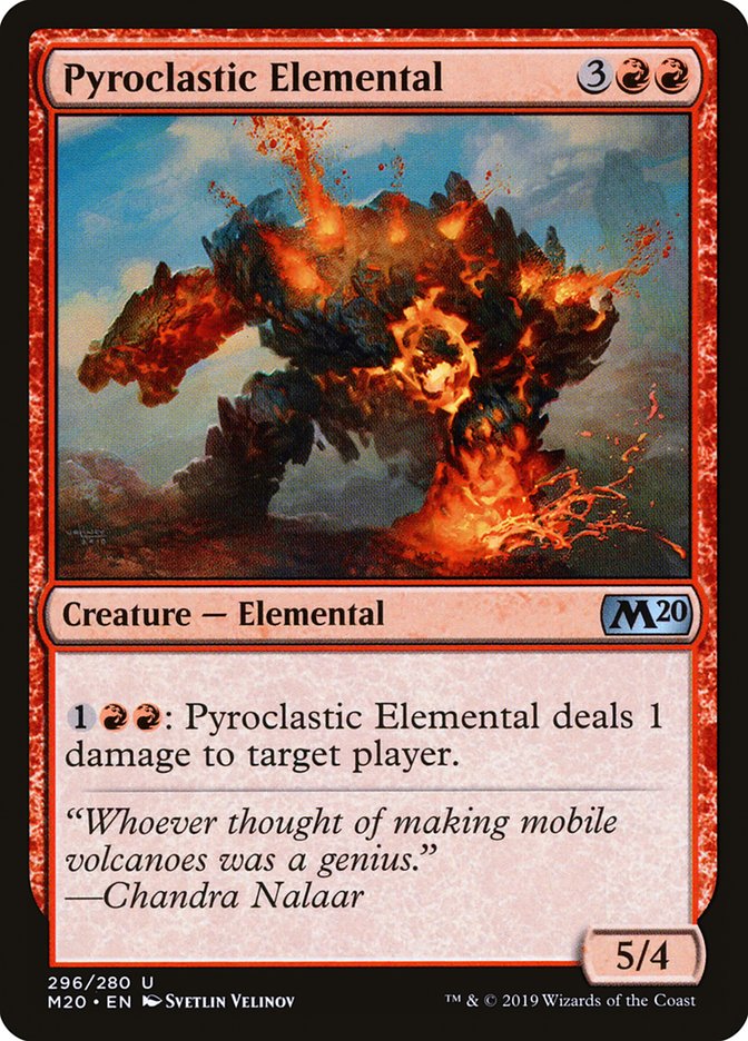 Pyroclastic Elemental [Core Set 2020] | Eastridge Sports Cards & Games