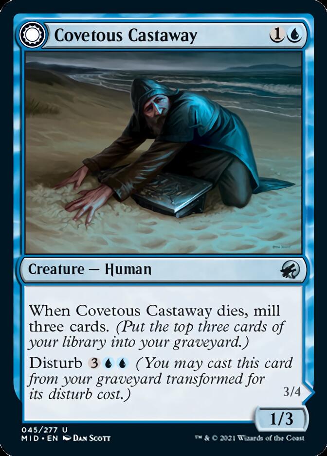Covetous Castaway // Ghostly Castigator [Innistrad: Midnight Hunt] | Eastridge Sports Cards & Games