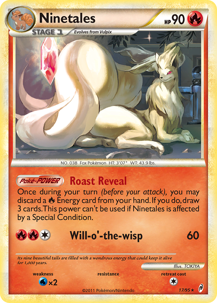 Ninetales (17/95) [HeartGold & SoulSilver: Call of Legends] | Eastridge Sports Cards & Games