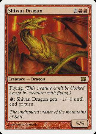 Shivan Dragon [Eighth Edition] | Eastridge Sports Cards & Games