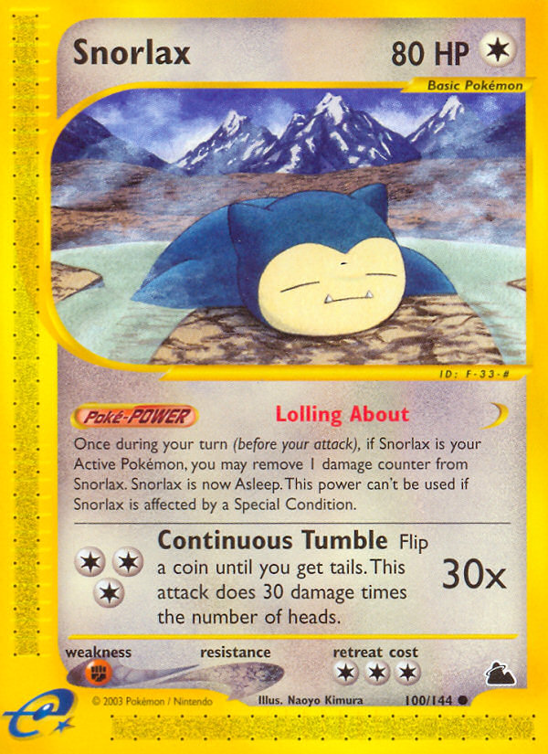 Snorlax (100/144) [Skyridge] | Eastridge Sports Cards & Games