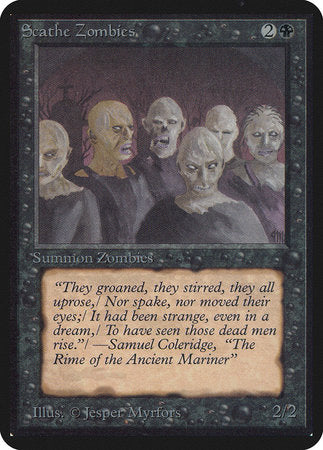 Scathe Zombies [Limited Edition Alpha] | Eastridge Sports Cards & Games