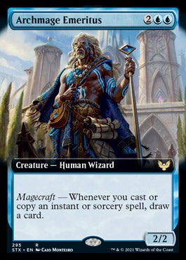 Archmage Emeritus (Extended) [Strixhaven: School of Mages] | Eastridge Sports Cards & Games