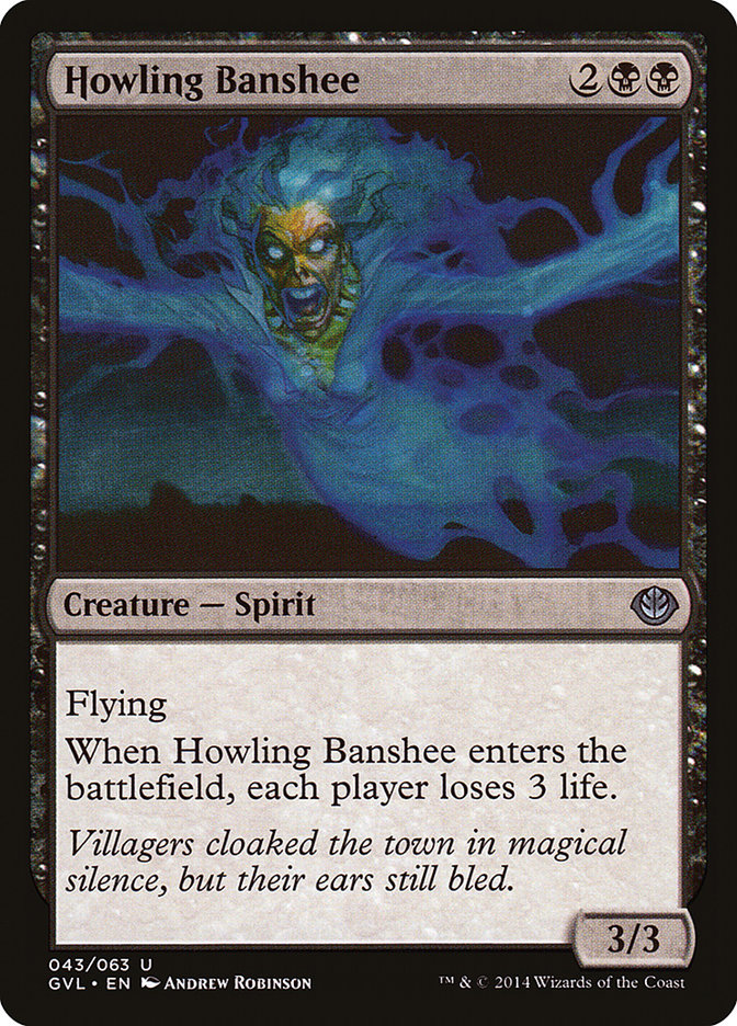 Howling Banshee (Garruk vs. Liliana) [Duel Decks Anthology] | Eastridge Sports Cards & Games