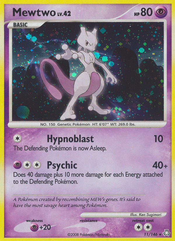 Mewtwo (11/146) [Diamond & Pearl: Legends Awakened] | Eastridge Sports Cards & Games