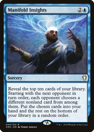 Manifold Insights [Commander Anthology Volume II] | Eastridge Sports Cards & Games