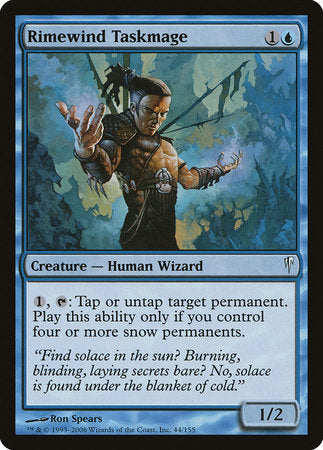 Rimewind Taskmage [Coldsnap] | Eastridge Sports Cards & Games