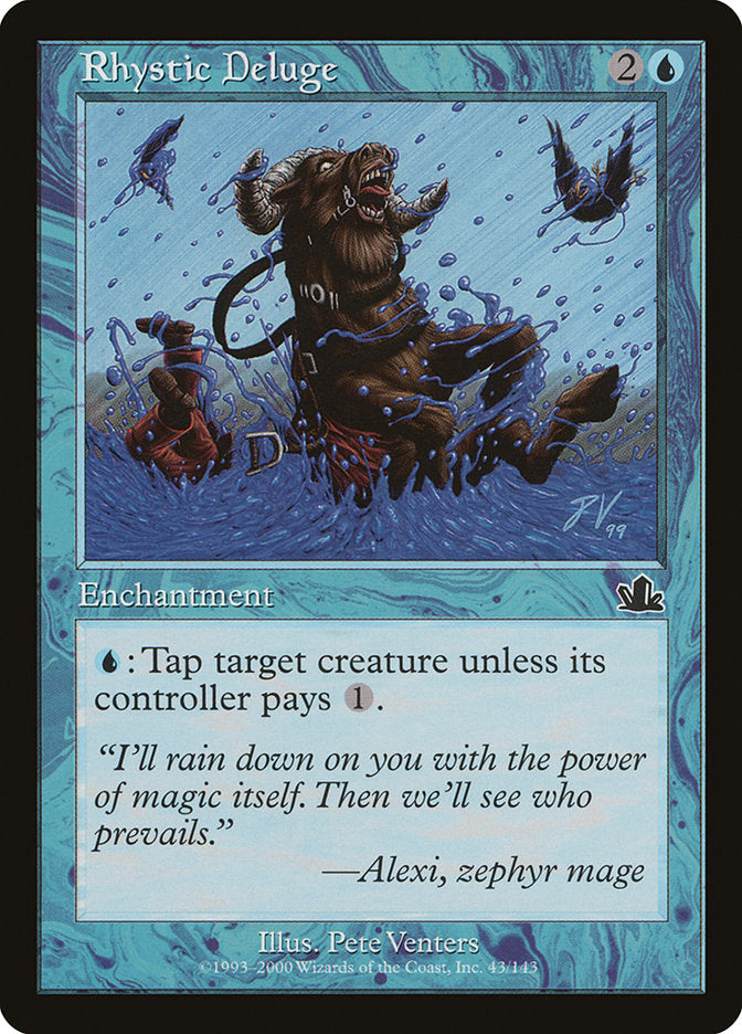 Rhystic Deluge [Prophecy] | Eastridge Sports Cards & Games
