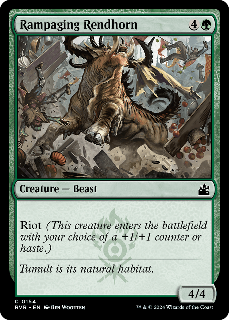 Rampaging Rendhorn [Ravnica Remastered] | Eastridge Sports Cards & Games