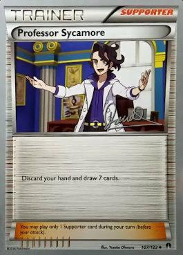Professor Sycamore (107/122) (Infinite Force - Diego Cassiraga) [World Championships 2017] | Eastridge Sports Cards & Games