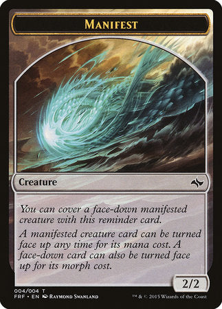 Manifest Token [Fate Reforged Tokens] | Eastridge Sports Cards & Games