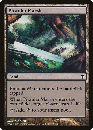 Piranha Marsh [Zendikar] | Eastridge Sports Cards & Games