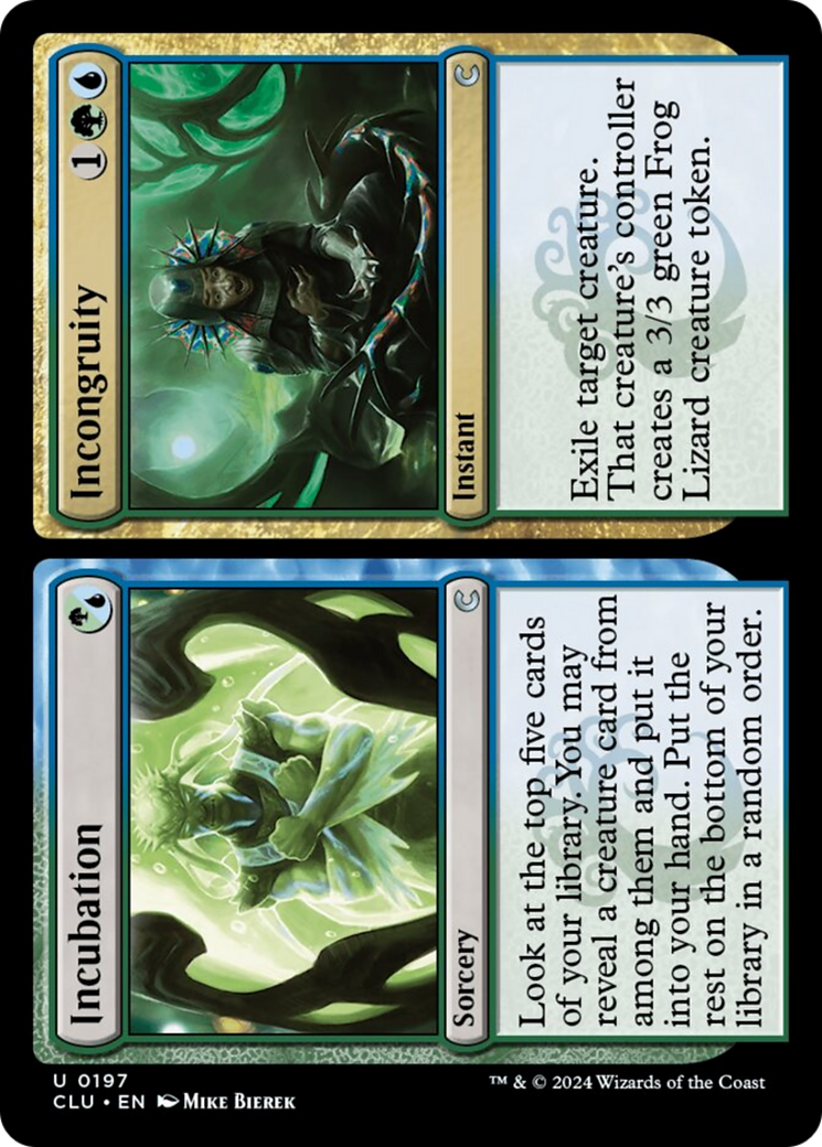 Incubation // Incongruity [Ravnica: Clue Edition] | Eastridge Sports Cards & Games