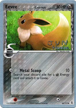 Eevee (68/113) (Delta Species) (Flyvees - Jun Hasebe) [World Championships 2007] | Eastridge Sports Cards & Games