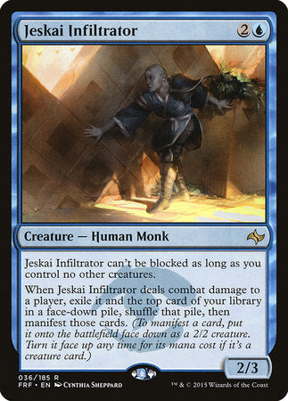 Jeskai Infiltrator [Fate Reforged] | Eastridge Sports Cards & Games