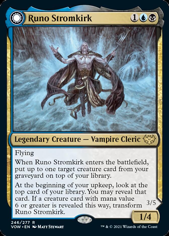 Runo Stromkirk // Krothuss, Lord of the Deep [Innistrad: Crimson Vow] | Eastridge Sports Cards & Games
