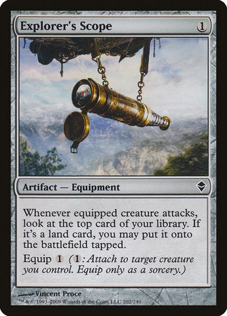 Explorer's Scope [Zendikar] | Eastridge Sports Cards & Games