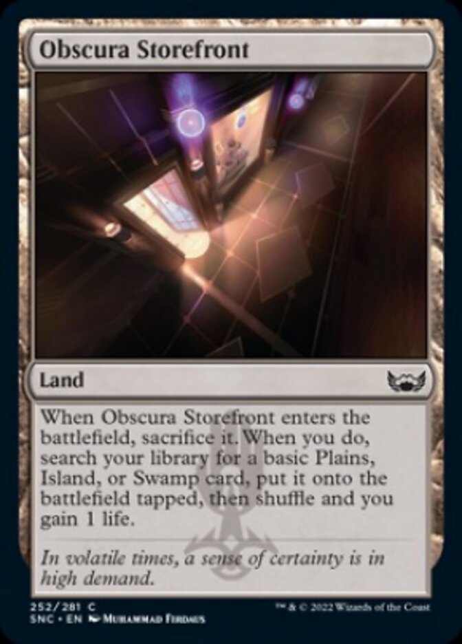Obscura Storefront [Streets of New Capenna] | Eastridge Sports Cards & Games