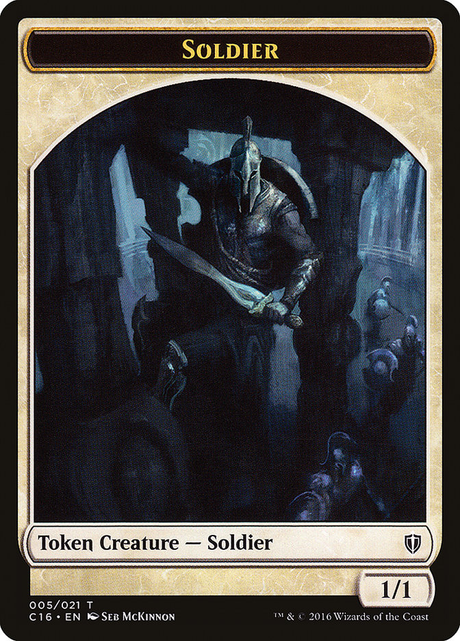 Soldier [Commander 2016 Tokens] | Eastridge Sports Cards & Games