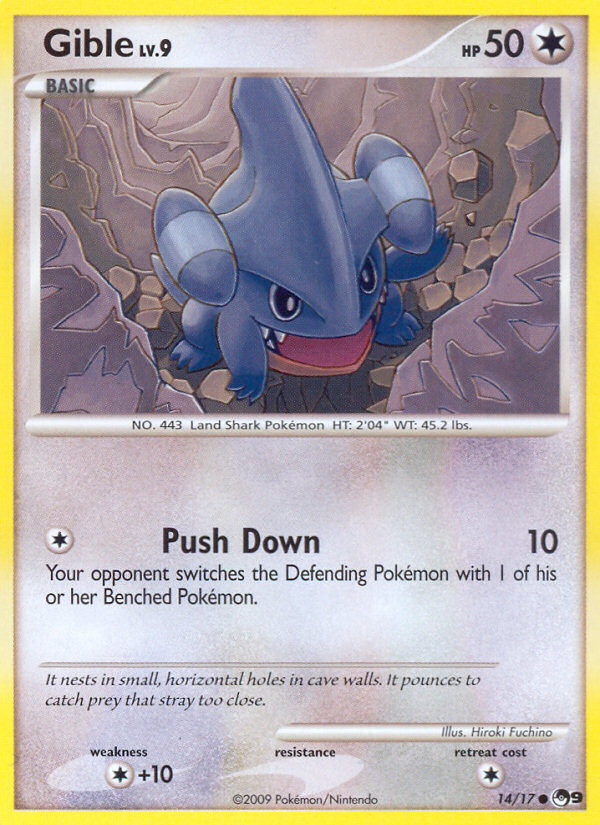 Gible (14/17) [POP Series 9] | Eastridge Sports Cards & Games