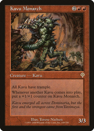 Kavu Monarch [Invasion] | Eastridge Sports Cards & Games