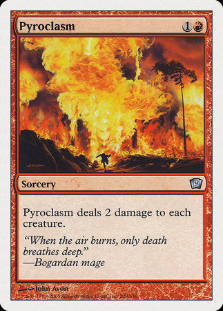 Pyroclasm [Ninth Edition] | Eastridge Sports Cards & Games