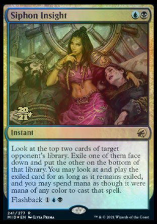 Siphon Insight [Innistrad: Midnight Hunt Prerelease Promos] | Eastridge Sports Cards & Games