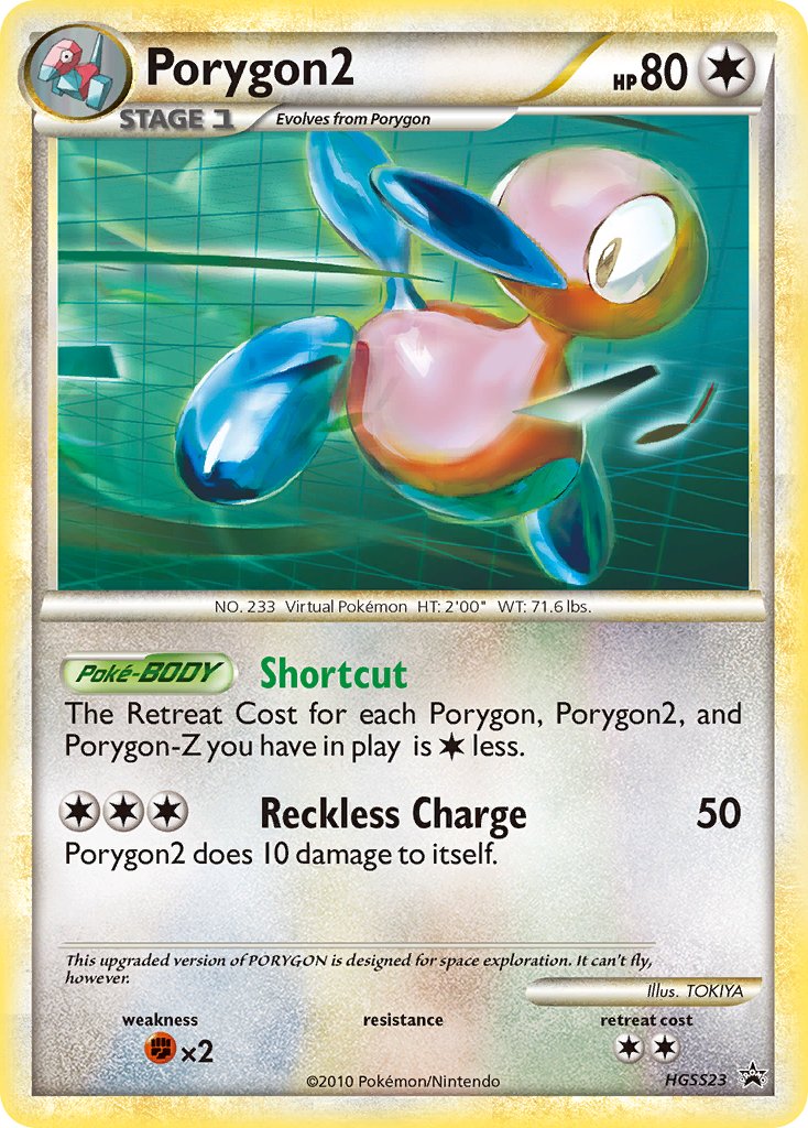 Porygon2 (HGSS23) [HeartGold & SoulSilver: Black Star Promos] | Eastridge Sports Cards & Games