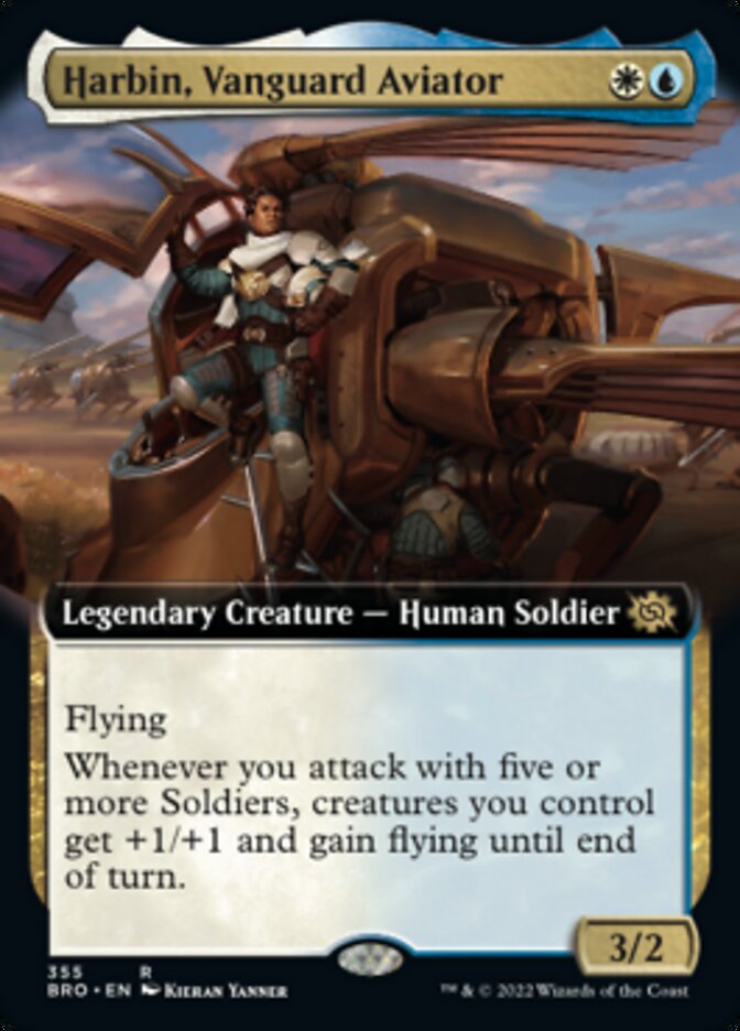 Harbin, Vanguard Aviator (Extended Art) [The Brothers' War] | Eastridge Sports Cards & Games