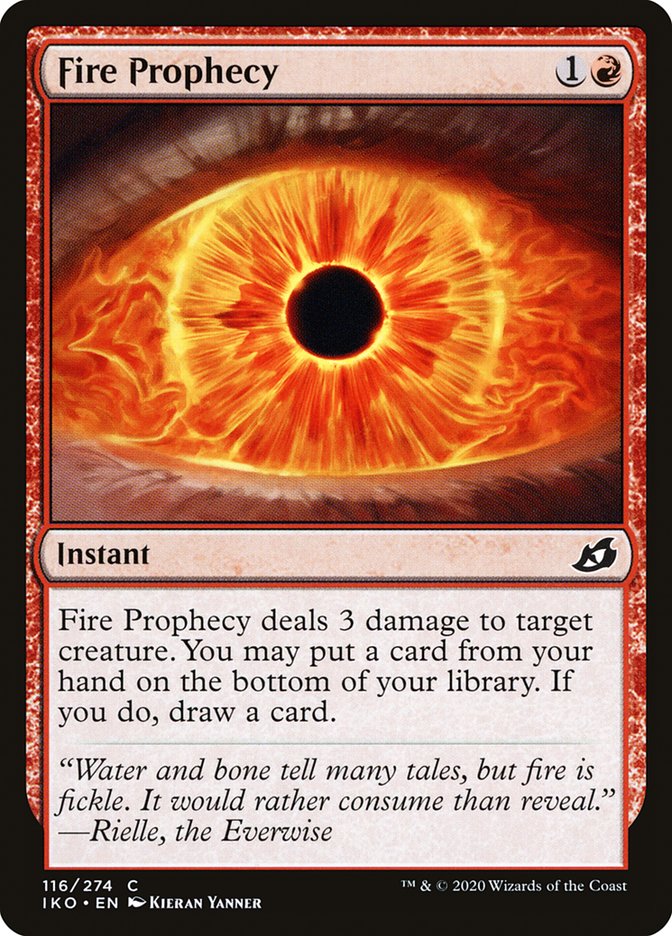 Fire Prophecy [Ikoria: Lair of Behemoths] | Eastridge Sports Cards & Games