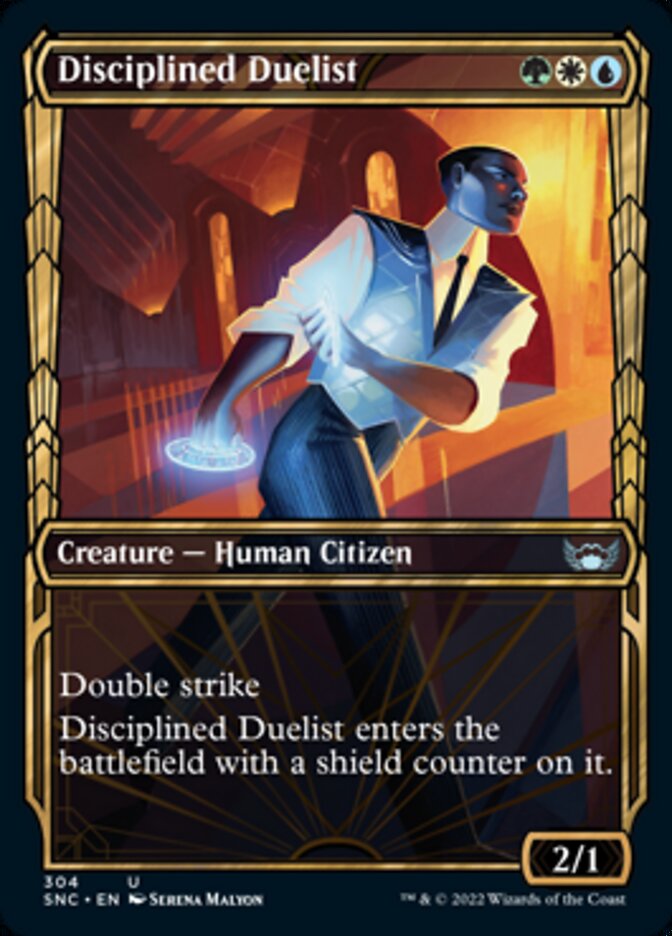 Disciplined Duelist (Showcase Golden Age) [Streets of New Capenna] | Eastridge Sports Cards & Games