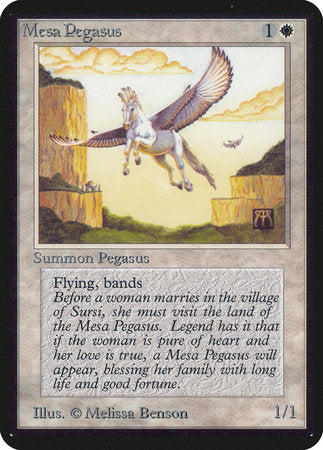 Mesa Pegasus [Limited Edition Alpha] | Eastridge Sports Cards & Games