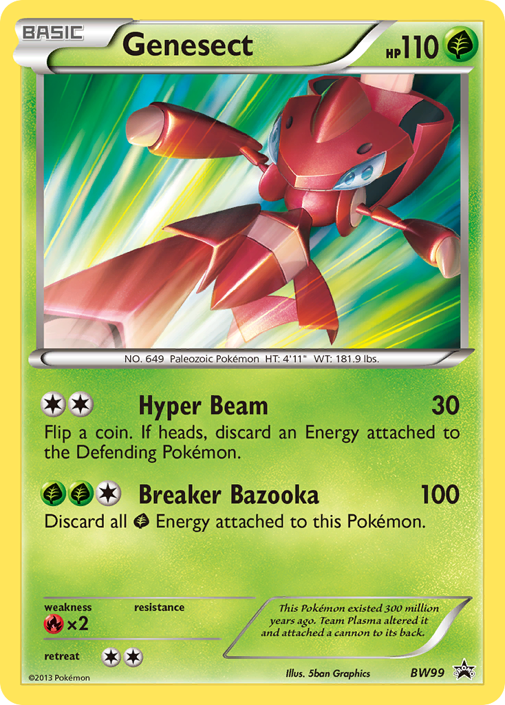 Genesect (BW99) [Black & White: Black Star Promos] | Eastridge Sports Cards & Games
