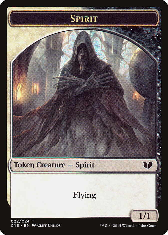 Spirit Token [Commander 2015 Tokens] | Eastridge Sports Cards & Games