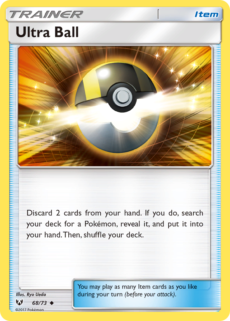 Ultra Ball (68/73) [Sun & Moon: Shining Legends] | Eastridge Sports Cards & Games