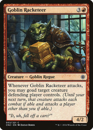 Goblin Racketeer [Conspiracy: Take the Crown] | Eastridge Sports Cards & Games