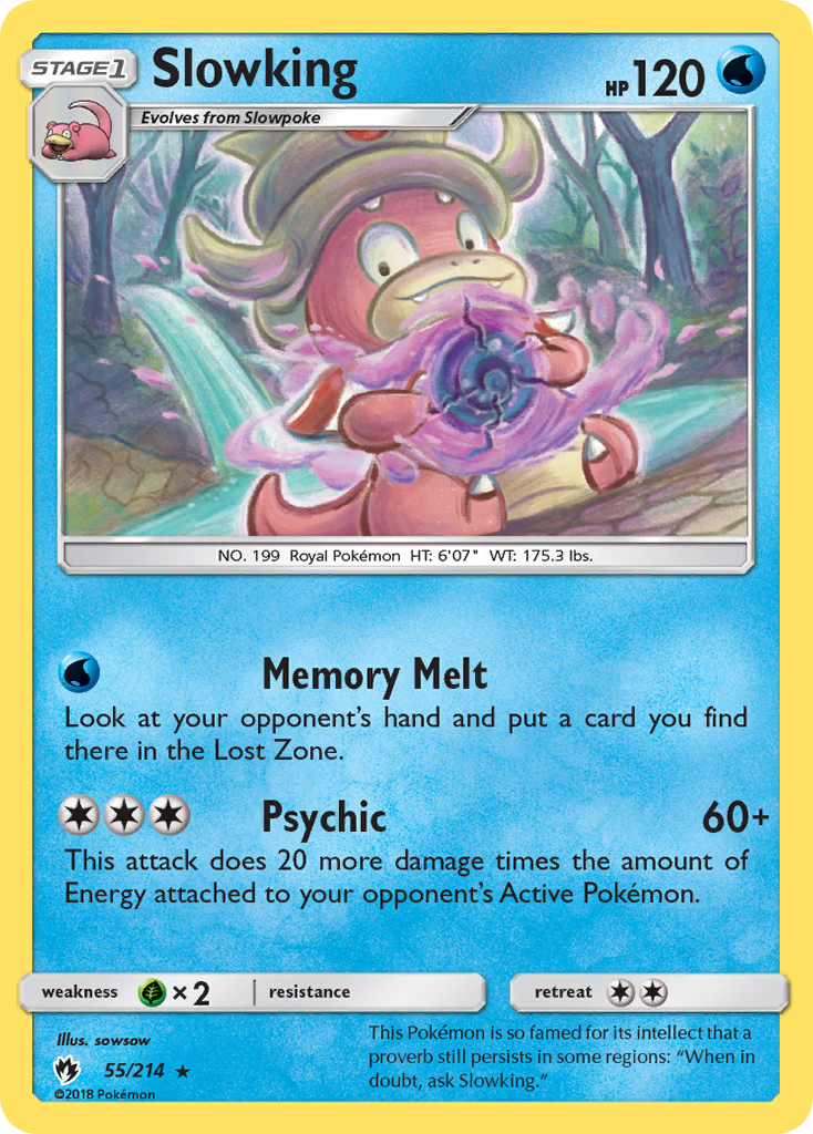 Slowking (55/214) [Sun & Moon: Lost Thunder] | Eastridge Sports Cards & Games